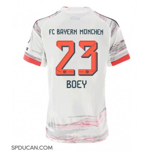 Zenski Nogometni Dres Bayern Munich Sacha Boey #23 Gostujuci 2025-26 Kratak Rukav